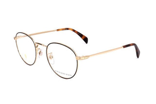 David Beckham DB 1015 men Gold Round Eyeglasses