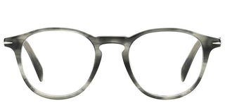 David Beckham DB 1018 men Grey Round Eyeglasses