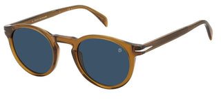 David Beckham DB 1036/S men Brown Round Sunglasses