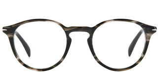 David Beckham DB 1049 men Grey Round Eyeglasses