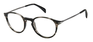 David Beckham DB 1049 men Grey Round Eyeglasses