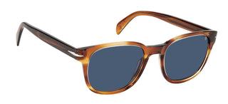 David Beckham DB 1062/S men Brown Squared Sunglasses