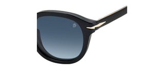 David Beckham DB 1080/CS men Black Round Sunglasses