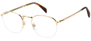 David Beckham DB 1087 men Gold Round Eyeglasses