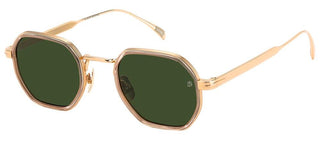 David Beckham DB 1097/S men Gold Geometric Sunglasses