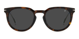 David Beckham DB 1112/S men Havana Geometric Sunglasses