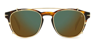 David Beckham DB 1117/CS men Havana Squared Sunglasses