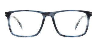 David Beckham DB 1124 men Blue Squared Eyeglasses