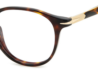 David Beckham DB 1126 men Havana Round Eyeglasses