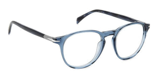 David Beckham DB 1126 men Blue Round Eyeglasses