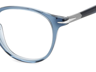 David Beckham DB 1126 men Blue Round Eyeglasses