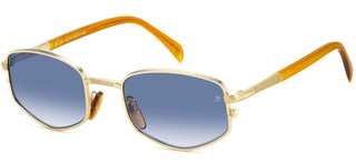 David Beckham DB 1129/S men Gold Squared Sunglasses