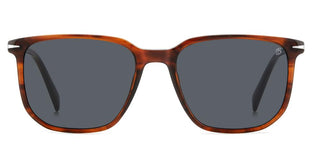 David Beckham DB 1141/S men Brown Rectangle Sunglasses