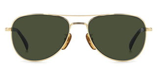 David Beckham DB 1175/S men Gold Pilot Sunglasses