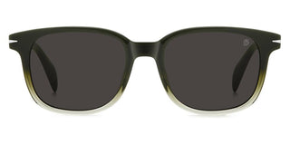 David Beckham DB 1177/S men Green Rectangle Sunglasses