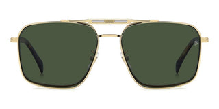 David Beckham DB 1187/G/C men Gold Rectangle Sunglasses