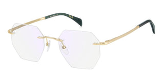 David Beckham DB 1189 men Gold Geometric Eyeglasses