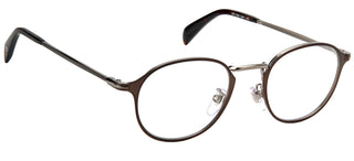 David Beckham DB 7055 men Brown Geometric Eyeglasses