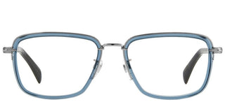 David Beckham DB 7072/F men Blue Geometric Eyeglasses