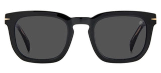 David Beckham DB 7076/S men Black Squared Sunglasses