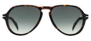 David Beckham DB 7079/S men Havana Pilot Sunglasses