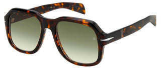 David Beckham DB 7090/S men Havana Geometric Sunglasses