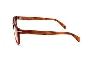 David Beckham DB 7097 men Havana Geometric Eyeglasses