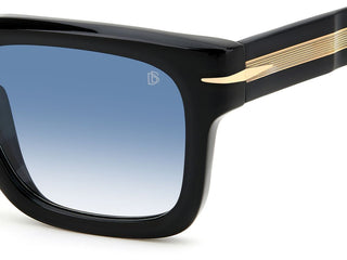 David Beckham DB 7100/S men Black Squared Sunglasses