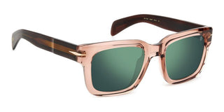 David Beckham DB 7100/S men Pink Squared Sunglasses