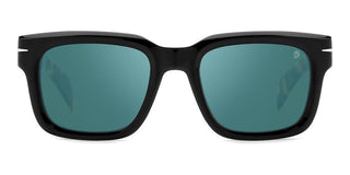 David Beckham DB 7100/S men Havana Squared Sunglasses