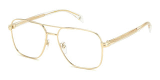 David Beckham DB 7103 men Gold Visor Eyeglasses