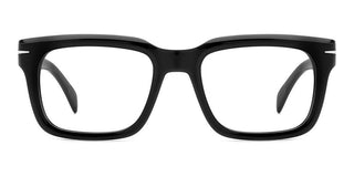 David Beckham DB 7107 men Black Squared Eyeglasses