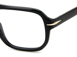 David Beckham DB 7108 men Black Geometric Eyeglasses