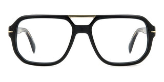 David Beckham DB 7108 men Black Geometric Eyeglasses