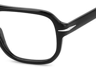 David Beckham DB 7108 men Black Geometric Eyeglasses