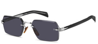 David Beckham DB 7109/S men Ruthenium Squared Sunglasses