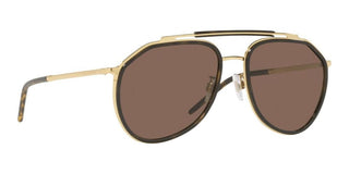 Dolce & Gabbana DG 2277 men Gold Pilot Sunglasses