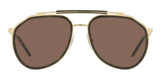 Dolce & Gabbana DG 2277 men Gold Pilot Sunglasses