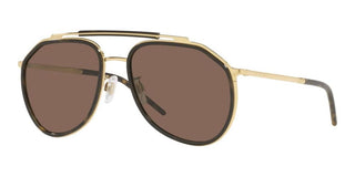 Dolce & Gabbana DG 2277 men Gold Pilot Sunglasses