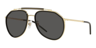 Dolce & Gabbana DG 2277 men Gold Pilot Sunglasses