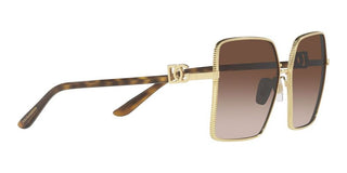 Dolce & Gabbana DG 2279 women Gold Squared Sunglasses