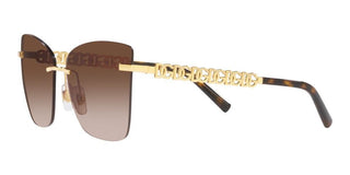 Dolce & Gabbana DG 2289 women Gold Cat Eye Sunglasses