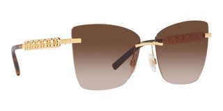 Dolce & Gabbana DG 2289 women Gold Cat Eye Sunglasses