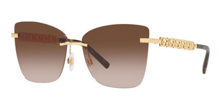 Dolce & Gabbana DG 2289 women Gold Cat Eye Sunglasses