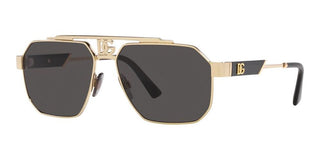 Dolce & Gabbana DG 2294 men Gold Geometric Sunglasses