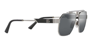 Dolce & Gabbana DG 2294 men Silver Geometric Sunglasses