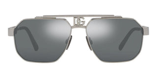 Dolce & Gabbana DG 2294 men Silver Geometric Sunglasses