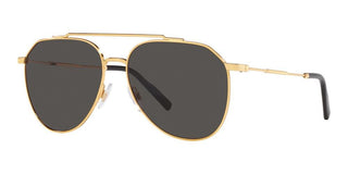 Dolce & Gabbana DG 2296 men Gold Pilot Sunglasses