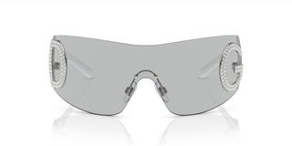 Dolce & Gabbana DG 2298B women Grey Shield Sunglasses