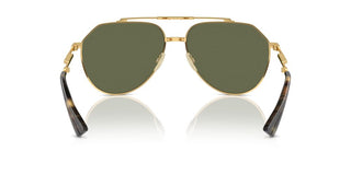 Dolce & Gabbana DG 2302 men Gold Pilot Sunglasses